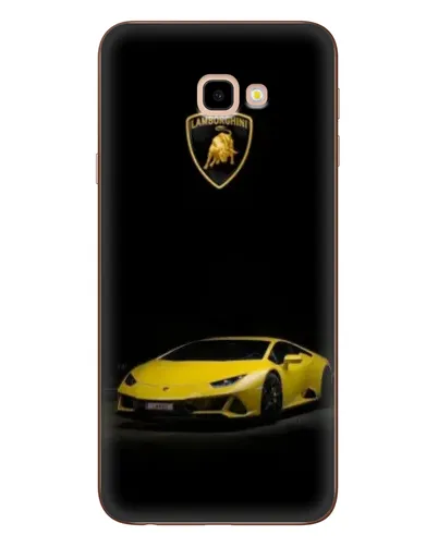 Чехол для Samsung Galaxy J4 Plus (J4+, J415) с картинкой «Lamborghini желтый акцент» Чехол для Samsung Galaxy J4 Plus (J4+, J415) с картинкой «Lamborghini желтый акцент»