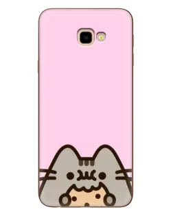 Чохол для Samsung Galaxy J4 Plus (J4+, J415) з картинкою «Pusheen та печиво»