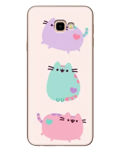 Чехол для Samsung Galaxy J4 Plus (J4+, J415) с картинкой «Pusheen трио» Чехол для Samsung Galaxy J4 Plus (J4+, J415) с картинкой «Pusheen трио»
