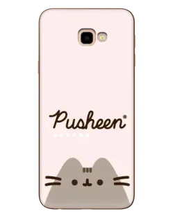 Чехол для Samsung Galaxy J4 Plus (J4+, J415) с картинкой «Pusheen логотип»