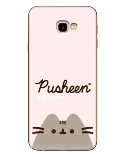Чехол для Samsung Galaxy J4 Plus (J4+, J415) с картинкой «Pusheen логотип» Чехол для Samsung Galaxy J4 Plus (J4+, J415) с картинкой «Pusheen логотип»