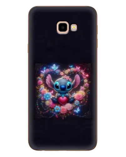 Чехол для Samsung Galaxy J4 Plus (J4+, J415) с картинкой «Stitch в цветах» Чехол для Samsung Galaxy J4 Plus (J4+, J415) с картинкой «Stitch в цветах»