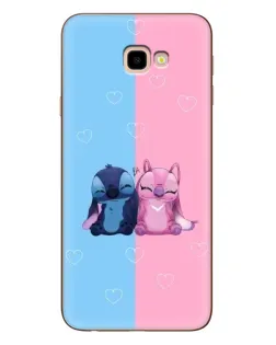 Чехол для Samsung Galaxy J4 Plus (J4+, J415) с картинкой «Stitch и Angel Love»