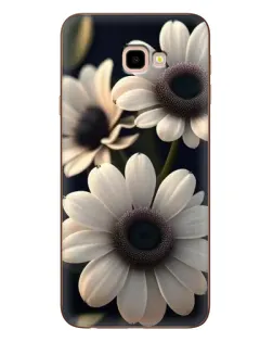 Чехол для Samsung Galaxy J4 Plus (J4+, J415) с картинкой «Белые маргаритки макро»