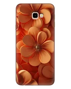 Чехол для Samsung Galaxy J4 Plus (J4+, J415) с картинкой «Оранжевый макро цветок»