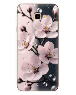 Чехол для Samsung Galaxy J4 Plus (J4+, J415) с картинкой «Нежная сакура и капли»