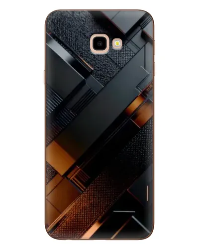 Чехол для Samsung Galaxy J4 Plus (J4+, J415) с картинкой «Черные геометрические блоки» Чехол для Samsung Galaxy J4 Plus (J4+, J415) с картинкой «Черные геометрические блоки»