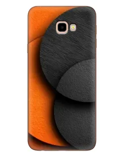 Чехол для Samsung Galaxy J4 Plus (J4+, J415) с картинкой «Геометрия оранжевых кругов»