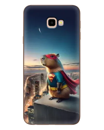 Чохол для Samsung Galaxy J4 Plus (J4+, J415) з картинкою «Капі-мен супергерой» Чохол для Samsung Galaxy J4 Plus (J4+, J415) з картинкою «Капі-мен супергерой»