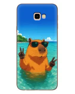 Чохол для Samsung Galaxy J4 Plus (J4+, J415) з картинкою «Морська капібара» Чохол для Samsung Galaxy J4 Plus (J4+, J415) з картинкою «Морська капібара»