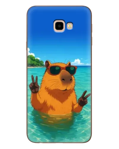 Чохол для Samsung Galaxy J4 Plus (J4+, J415) з картинкою «Морська капібара» Чохол для Samsung Galaxy J4 Plus (J4+, J415) з картинкою «Морська капібара»
