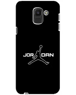 Чохол для Samsung Galaxy J6 2018 (J600F) з картинкою «Nike Pink Swirl»
