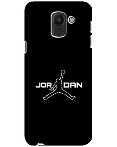 Чехол для Samsung Galaxy J6 2018 (J600F) с картинкой «Nike Pink Swirl»