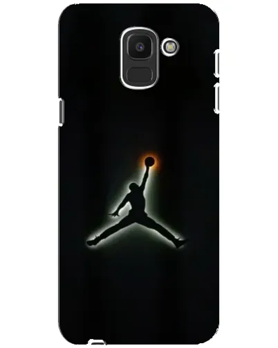 Чехол для Samsung Galaxy J6 2018 (J600F) с картинкой «Jordan Gradient Logo»