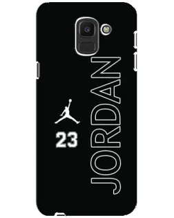 Чехол для Samsung Galaxy J6 2018 (J600F) с картинкой «Jordan Vertical»