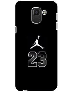 Чехол для Samsung Galaxy J6 2018 (J600F) с картинкой «Jordan Flight 23»