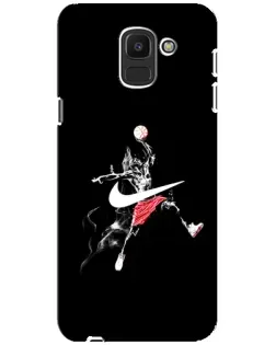 Чехол для Samsung Galaxy J6 2018 (J600F) с картинкой «Jordan Jumpman»