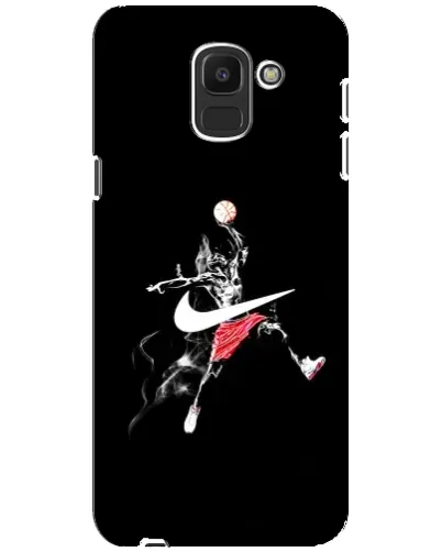 Чехол для Samsung Galaxy J6 2018 (J600F) с картинкой «Jordan Jumpman»