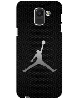 Чехол для Samsung Galaxy J6 2018 (J600F) с картинкой «Jordan Dark Carbon»