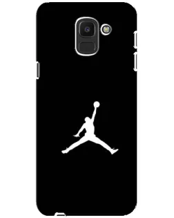 Чехол для Samsung Galaxy J6 2018 (J600F) с картинкой «Jordan Silhouette»