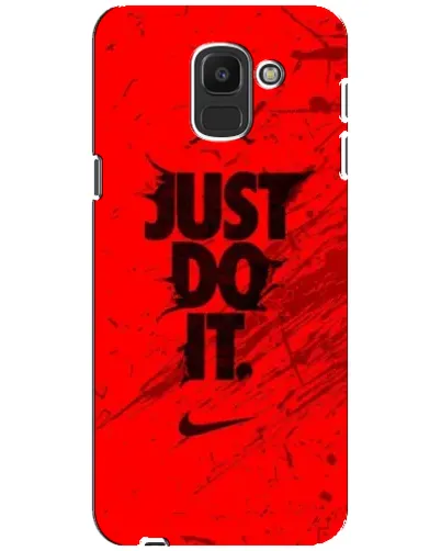 Чехол для Samsung Galaxy J6 2018 (J600F) с картинкой «Nike Just Do It»