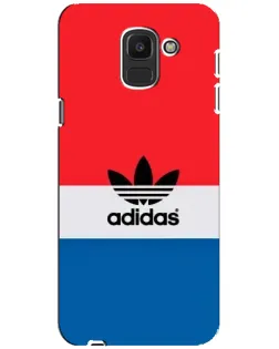 Чехол для Samsung Galaxy J6 2018 (J600F) с картинкой «Adidas Retro Block»