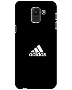 Чехол для Samsung Galaxy J6 2018 (J600F) с картинкой «Adidas Red Style»