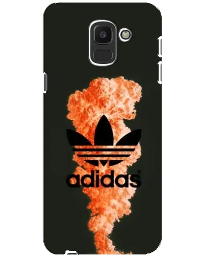 Чехол для Samsung Galaxy J6 2018 (J600F) с картинкой «Adidas Classic White»