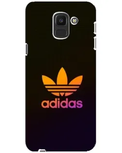 Чехол для Samsung Galaxy J6 2018 (J600F) с картинкой «Градиент Adidas»
