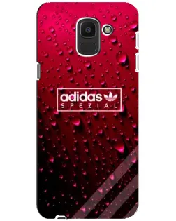 Чехол для Samsung Galaxy J6 2018 (J600F) с картинкой «Adidas Gold Marble»