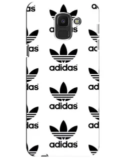 Чехол для Samsung Galaxy J6 2018 (J600F) с картинкой «Adidas Pattern»