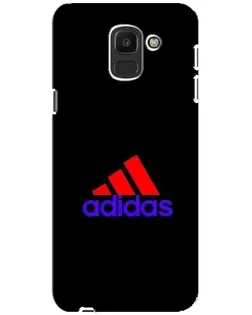 Чехол для Samsung Galaxy J6 2018 (J600F) с картинкой «Классический Adidas»