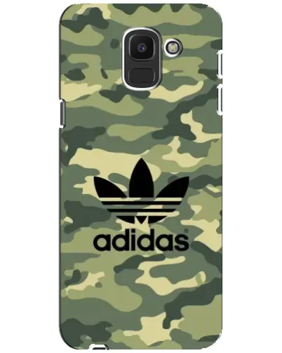 Чехол для Samsung Galaxy J6 2018 (J600F) с картинкой «Милитари стиль Adidas»