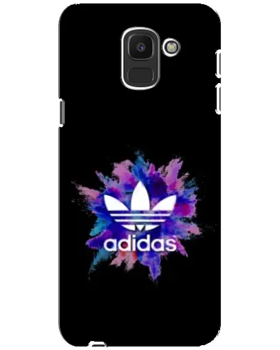 Чехол для Samsung Galaxy J6 2018 (J600F) с картинкой «Взрыв красок Adidas»