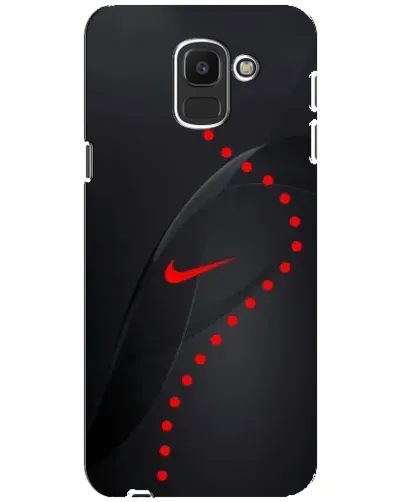 Чехол для Samsung Galaxy J6 2018 (J600F) с картинкой «Абстрактный дизайн Nike»