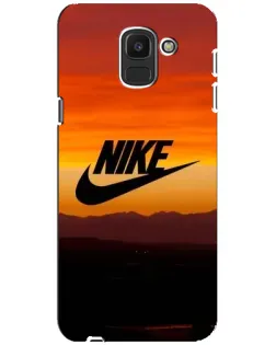 Чехол для Samsung Galaxy J6 2018 (J600F) с картинкой «Nike — вечерний горизонт»