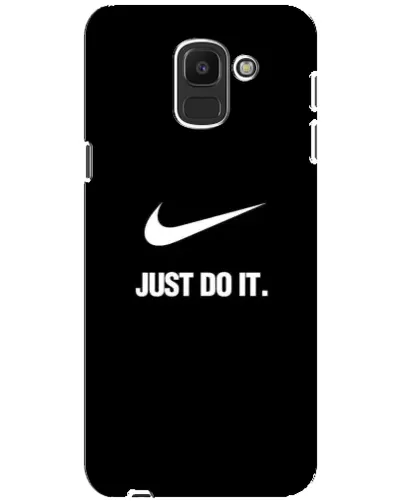 Чехол для Samsung Galaxy J6 2018 (J600F) с картинкой «Классический принт Nike»