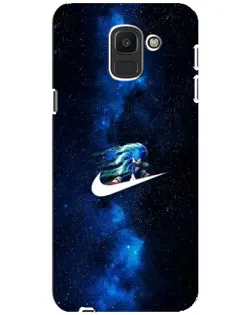 Чехол для Samsung Galaxy J6 2018 (J600F) с картинкой «Звездный путь Nike»