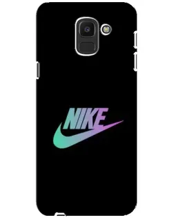 Чехол для Samsung Galaxy J6 2018 (J600F) с картинкой «Nike — городская ночь»