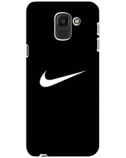 Чохол для Samsung Galaxy J6 2018 (J600F) з картинкою «Мінімалістичний Найк»