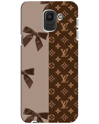 Чехол для Samsung Galaxy J6 2018 (J600F) с картинкой «Louis Vuitton — банты»
