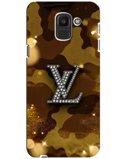 Чехол для Samsung Galaxy J6 2018 (J600F) с картинкой «Камуфляжный Louis Vuitton»