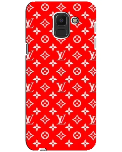 Чехол для Samsung Galaxy J6 2018 (J600F) с картинкой «Яркий паттерн LV»