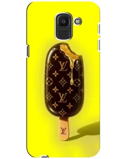 Чехол для Samsung Galaxy J6 2018 (J600F) с картинкой «Мороженое от LV»