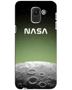Чехол для Samsung Galaxy J6 2018 (J600F) с картинкой «NASA — лунный градиент»