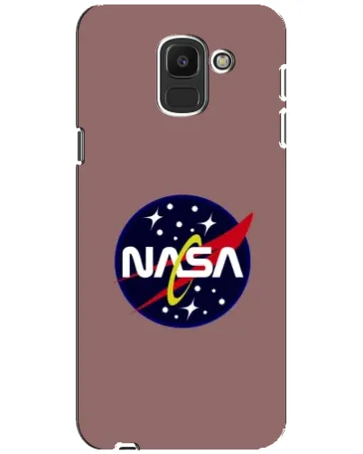 Чехол для Samsung Galaxy J6 2018 (J600F) с картинкой «NASA — ретро космос»