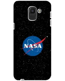 Чехол для Samsung Galaxy J6 2018 (J600F) с картинкой «NASA — звездное небо»