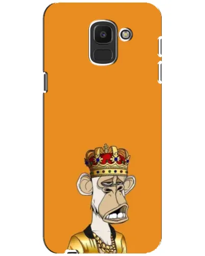 Чехол для Samsung Galaxy J6 2018 (J600F) с картинкой «Золотая обезьяна Bored Ape»