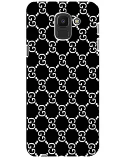 Чохол для Samsung Galaxy J6 2018 (J600F) з картинкою «Gucci — сітчастий паттерн»