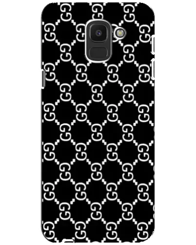 Чехол для Samsung Galaxy J6 2018 (J600F) с картинкой «Gucci — сетчатый паттерн»